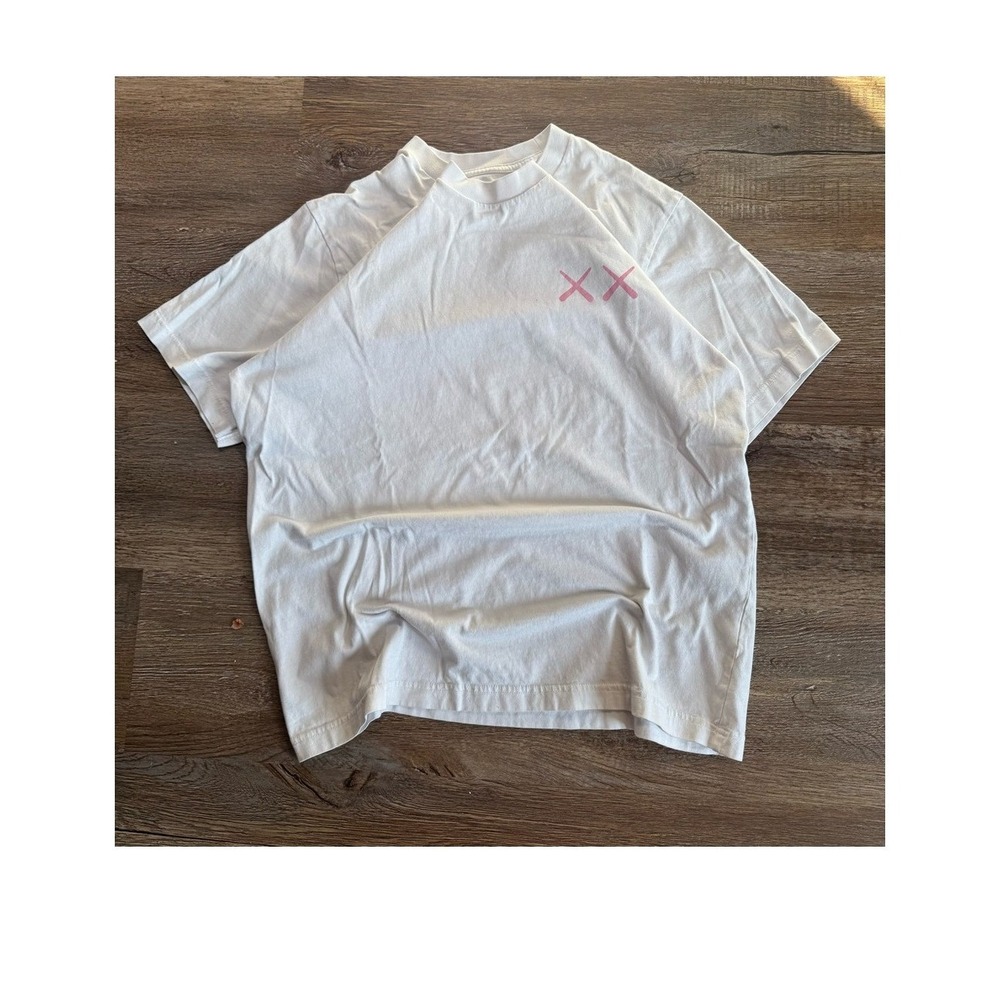 Men's‎ Pink KAWS T shirt